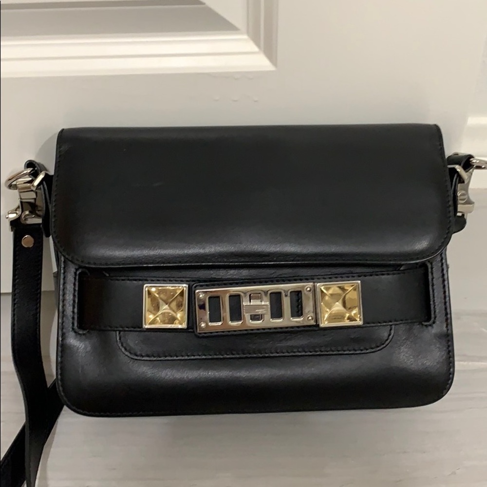 Proenza Schouler PS11 mini classic black c…